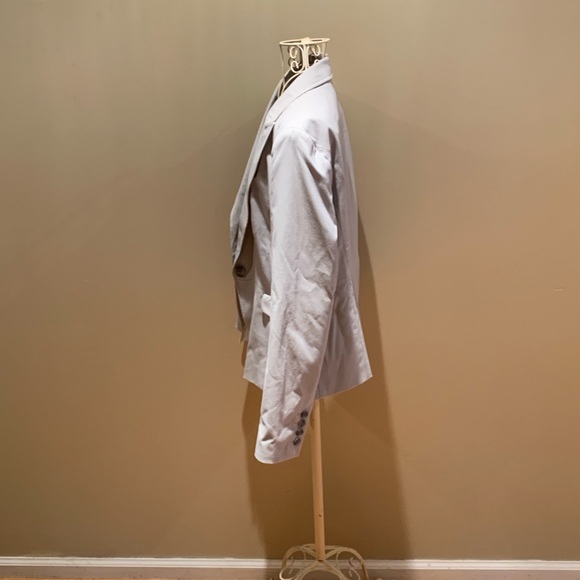 ANN TAYLOR Bone Colored Blazer - Picture 2 of 5
